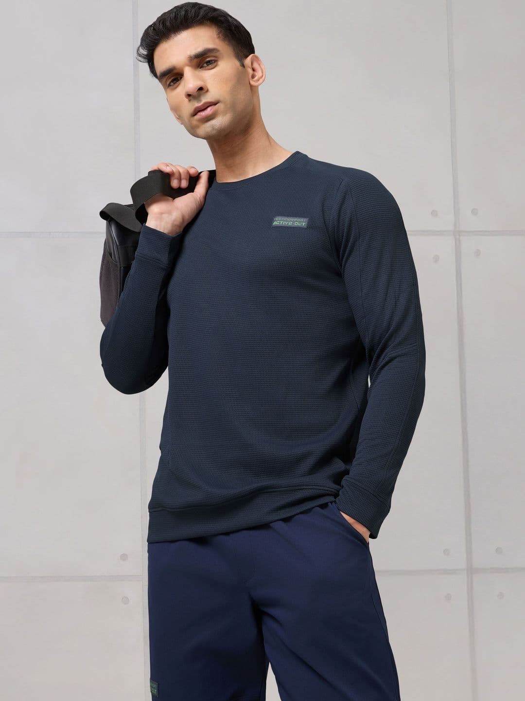 Technosport Men Anti Static Slim Fit T-shirt - view 1
