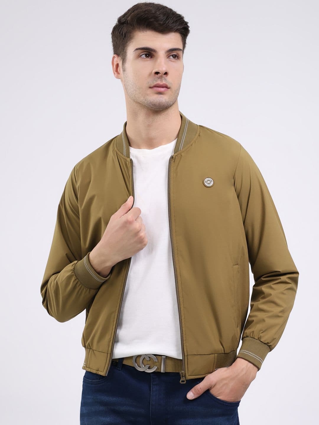 Monte Carlo Stand Collar Bomber Jacket - view 1