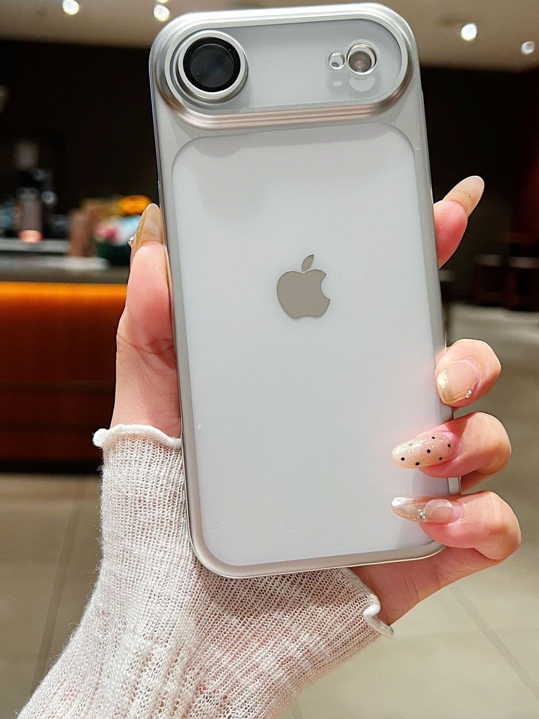 Luxury Kase Unisex Solid Printed iPhone Air Back Case Mobile Accessories