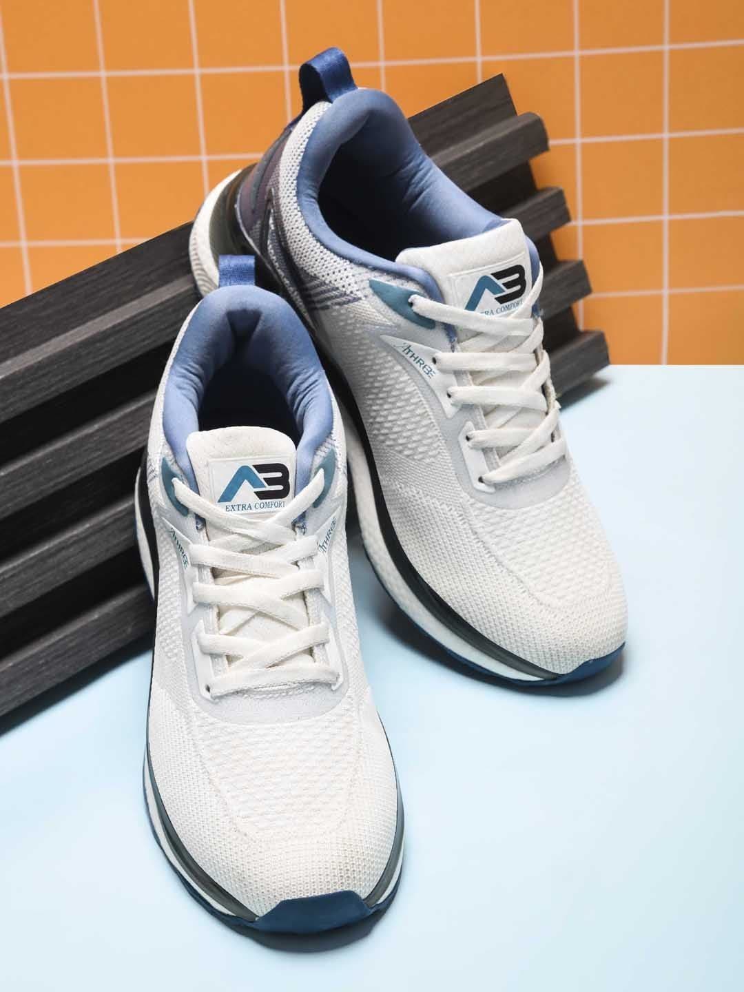 Athree Men Mesh Comfortable Lace-Ups Walking Non-Marking Shoes - view 1