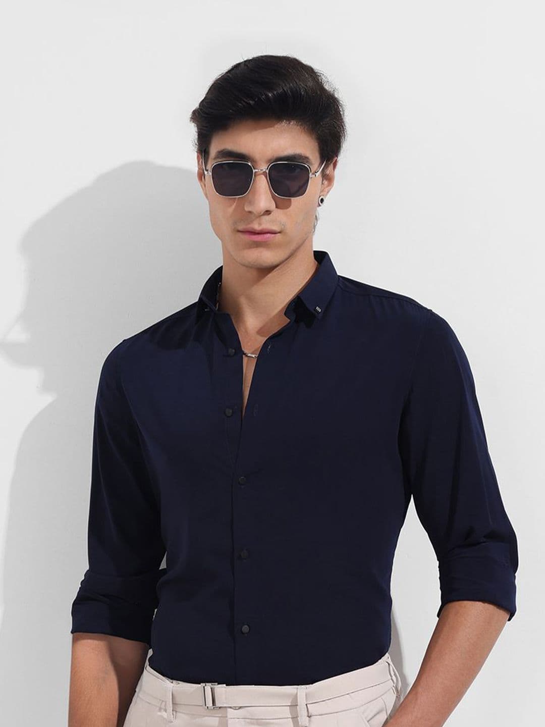 The Indian Garage Co Men Slim Fit Casual Shirt - view 1