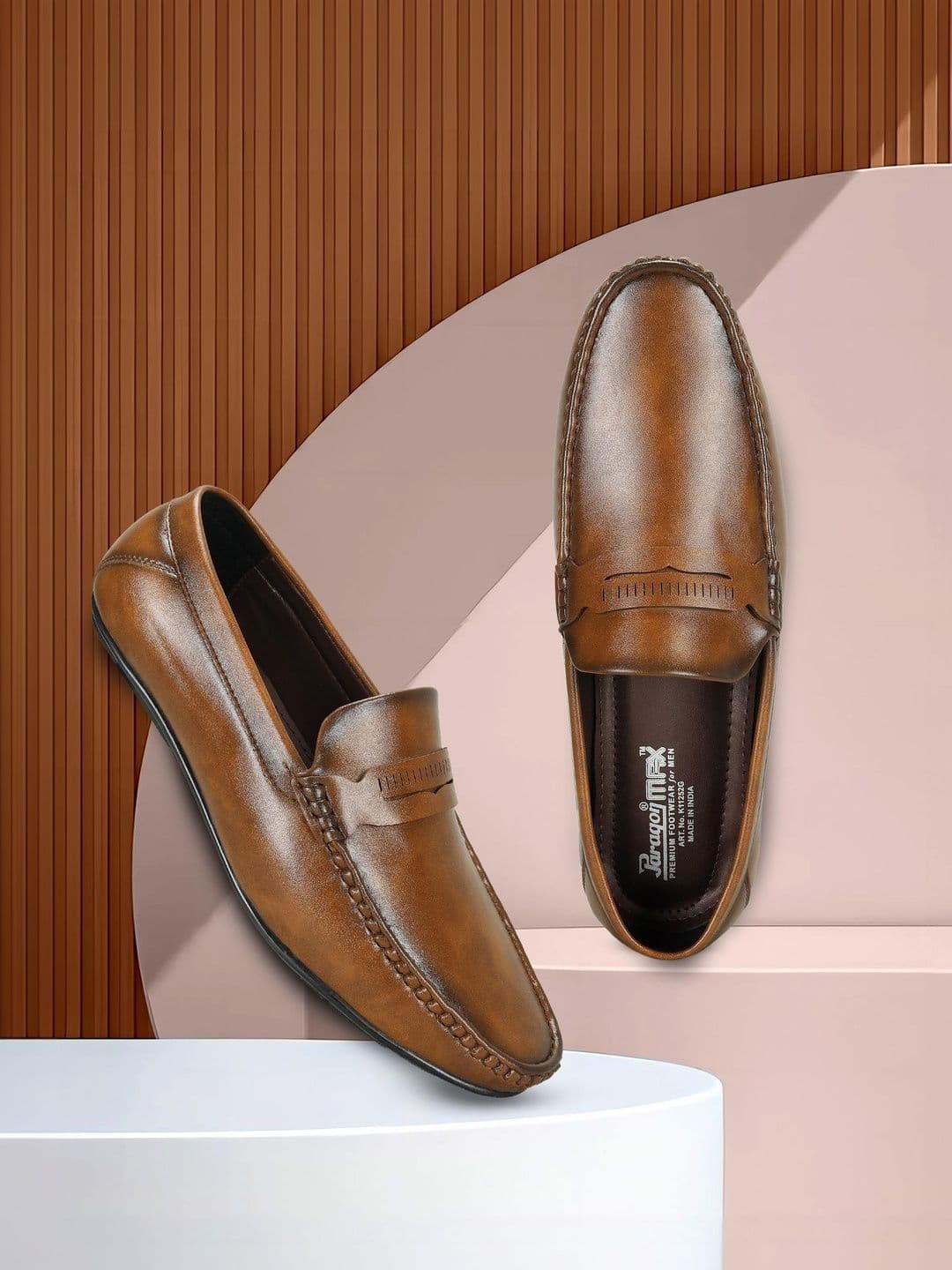 Paragon Men Round Toe Formal Loafers - view 1