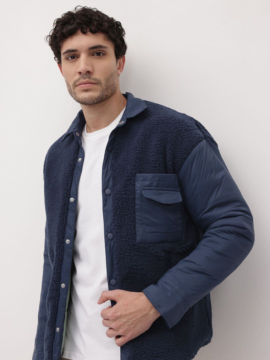 The Roadster Life Co. Spread Collar Sherpa - view 1