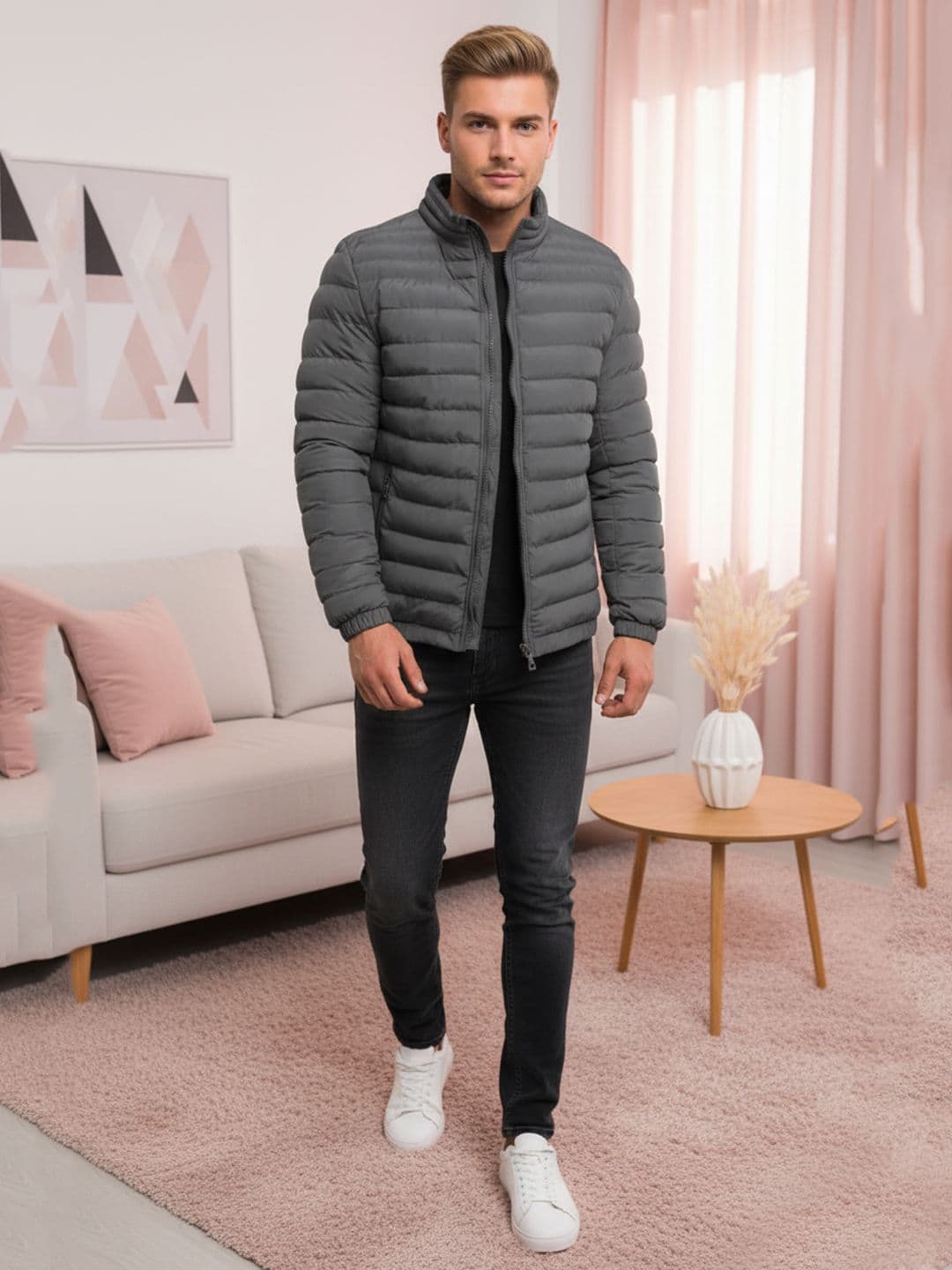Mast & Harbour Men Puffer Jacket - view 1