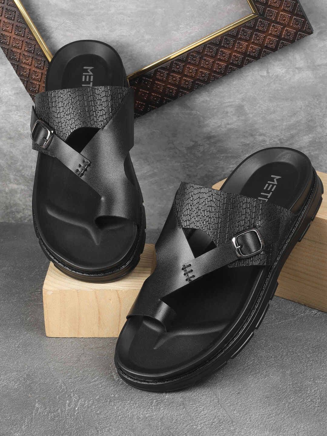 Metro Men Rubber Thong Flip-Flops - view 1