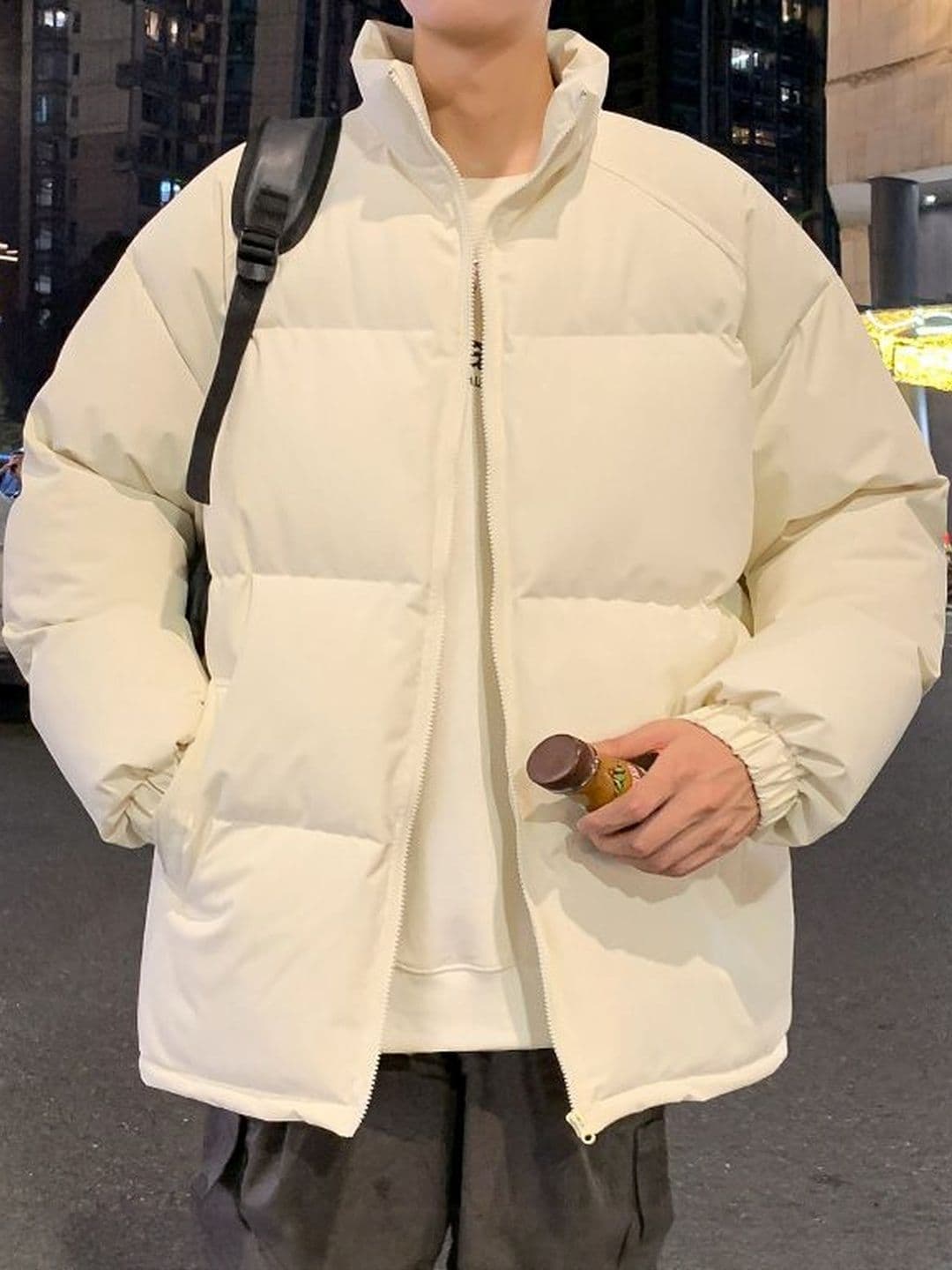 StyleCast x Revolte Stand Collar Padded Jacket - view 1