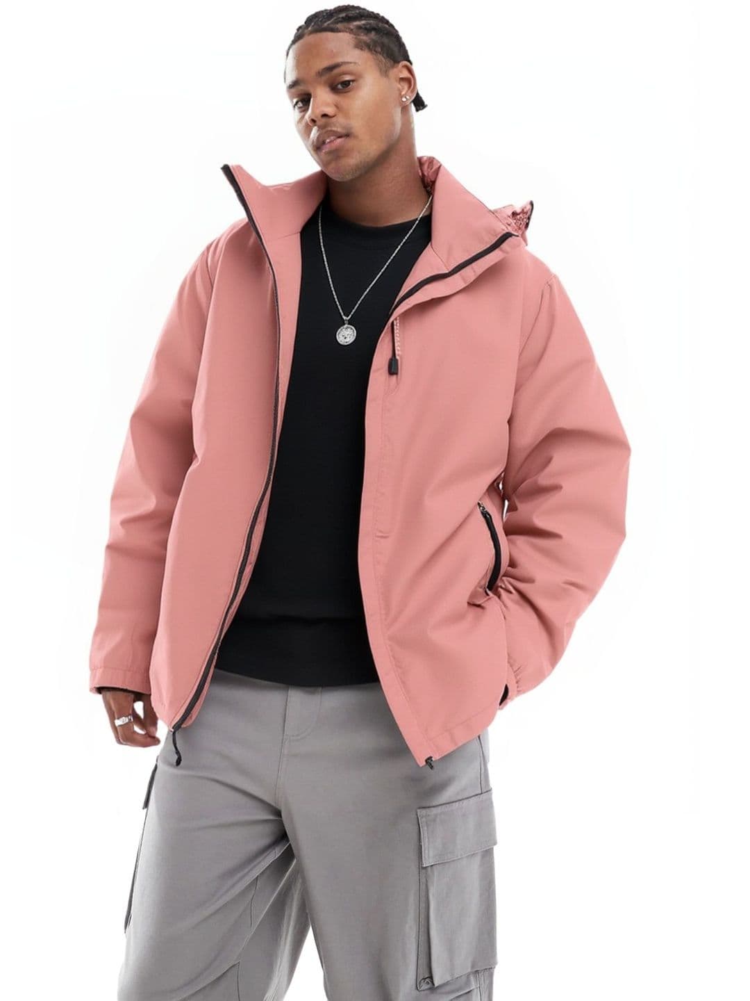 StyleCast x Revolte Hooded Tailored Jacket - view 1