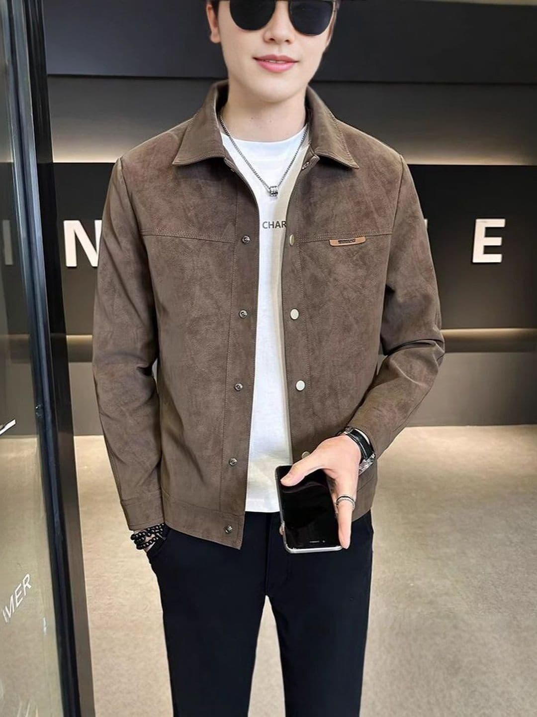 StyleCast x Revolte Lapel Collar Tailored Jacket - view 1