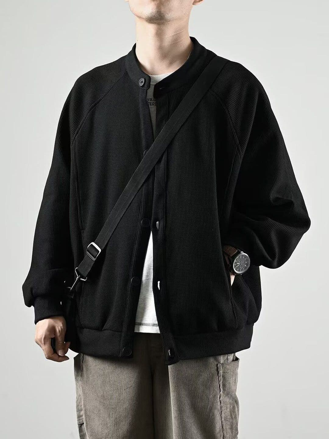 StyleCast x Revolte Stand Collar Tailored Jacket - view 1