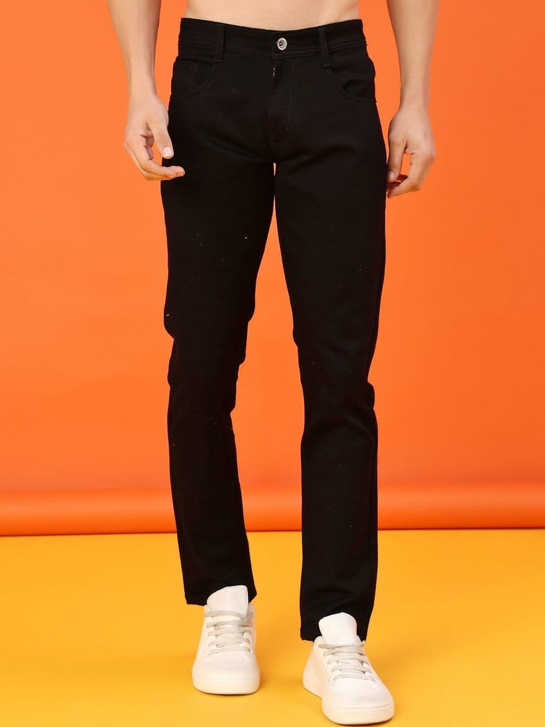 V-Mart Men Cotton Denim Mid-Rise Stretchable Jeans - view 1