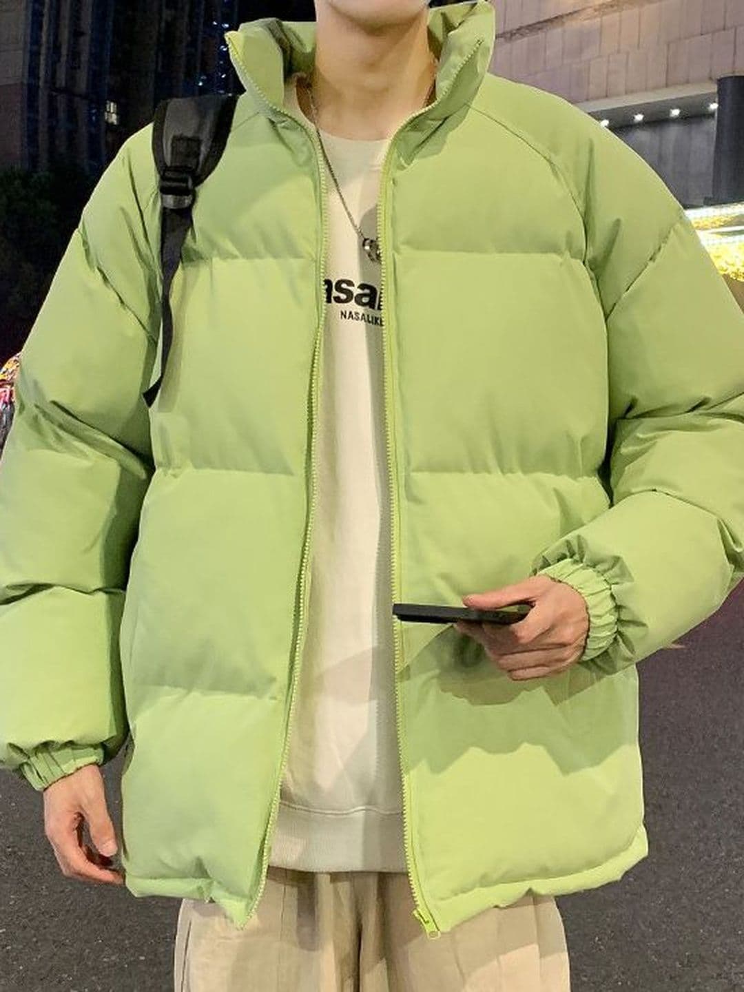 StyleCast x Revolte Stand Collar Padded Jacket - view 1