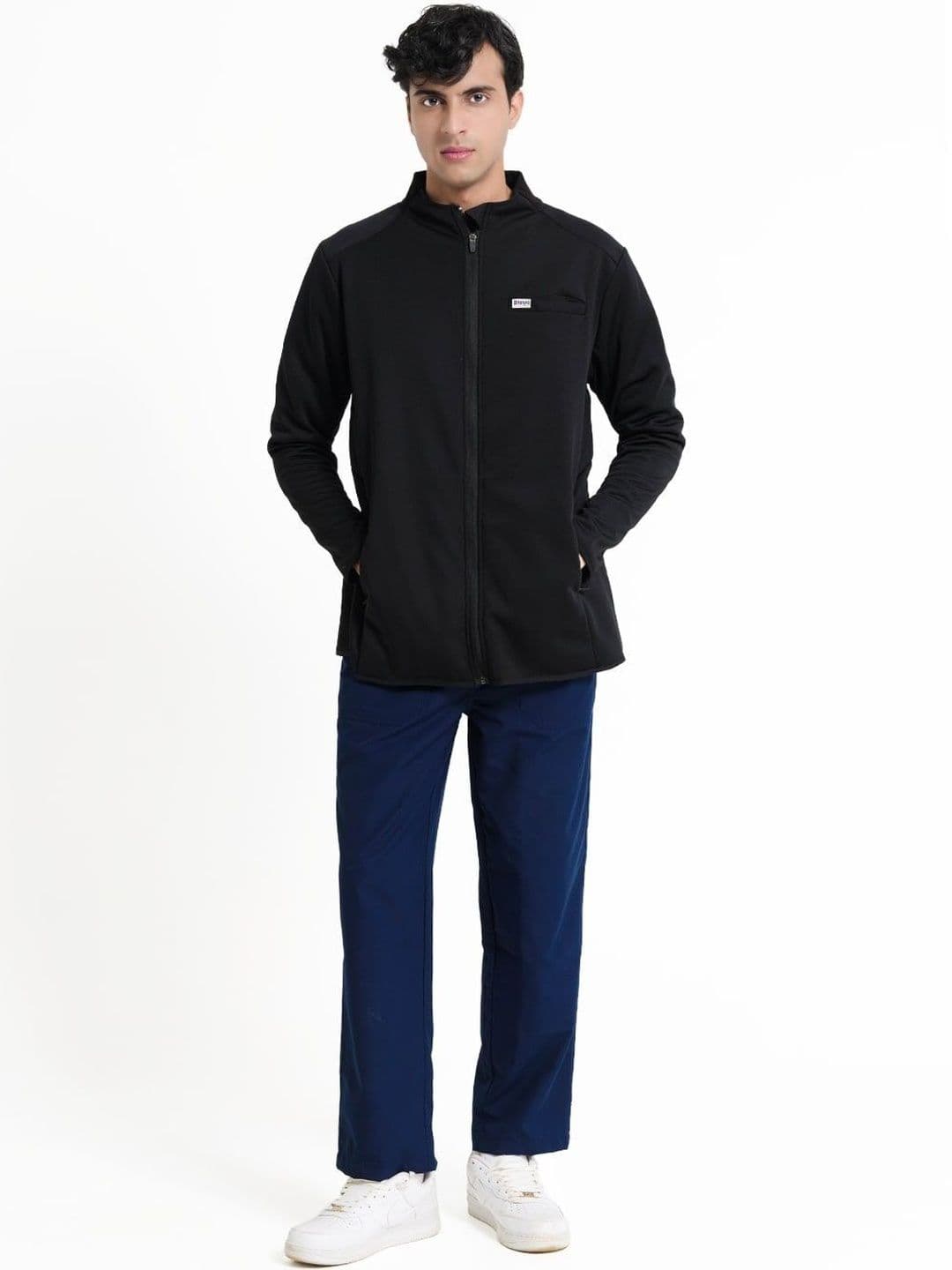 KNYA Men Casual Solid Jacket - view 1