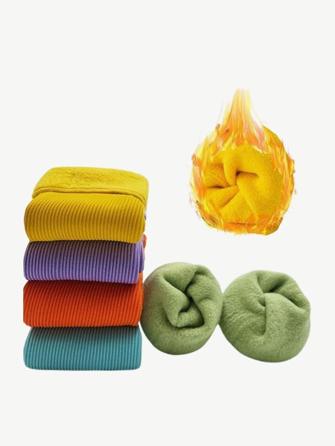G Heist Unisex Pack Of 4 Assorted Calf-Length Winter Socks - view 1
