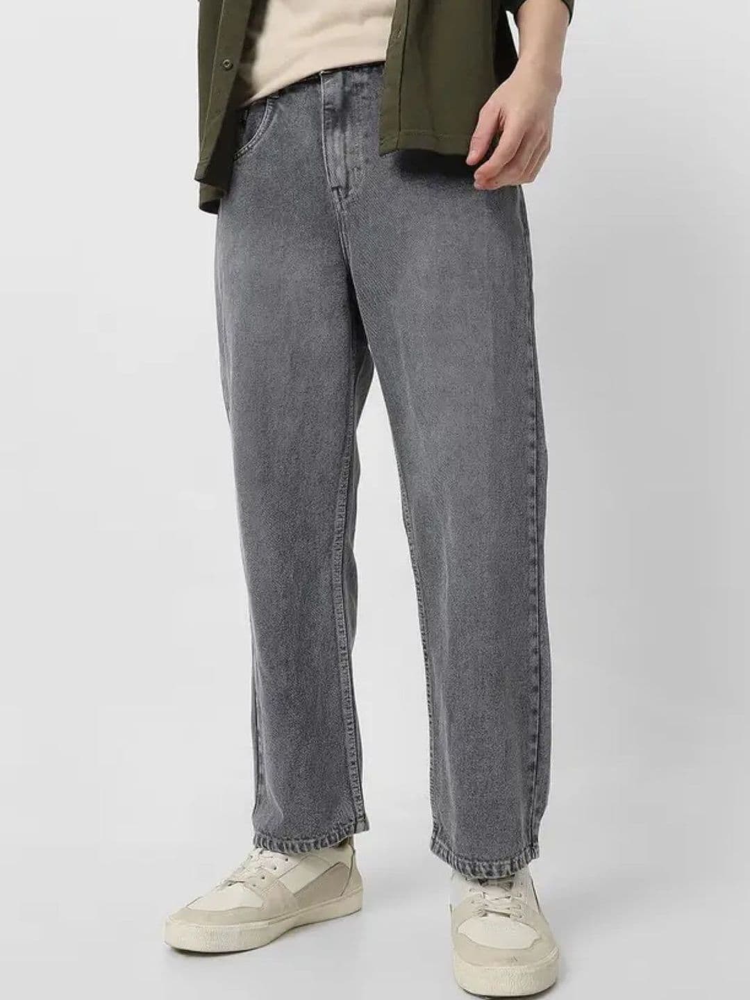 SZN Men Classic Straight Fit Mid-Rise Light Fade Stretchable Jeans - view 1
