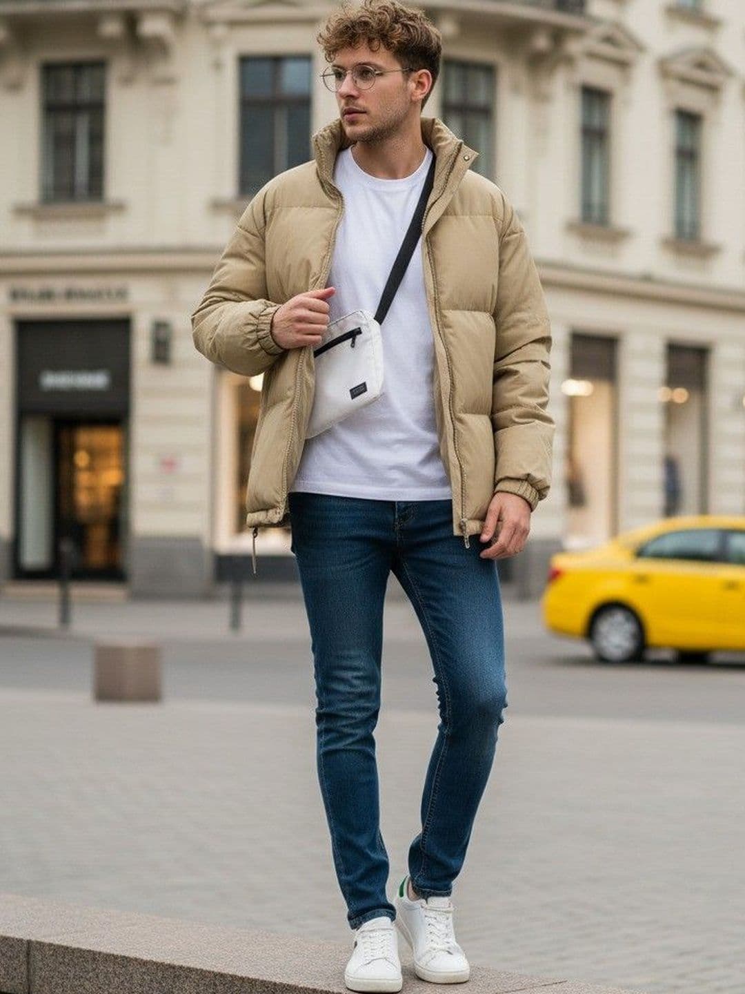 HERE&NOW Men Puffer Bomber - view 1