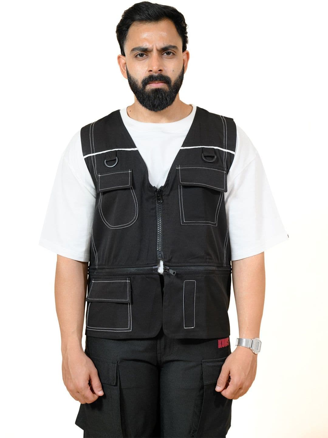 Kunsquad Unisex Sleeveless Fashion Jacket - view 1