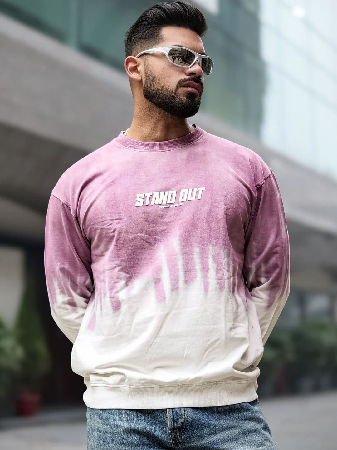Maniac Men Pink Ombre T-Shirt - view 1