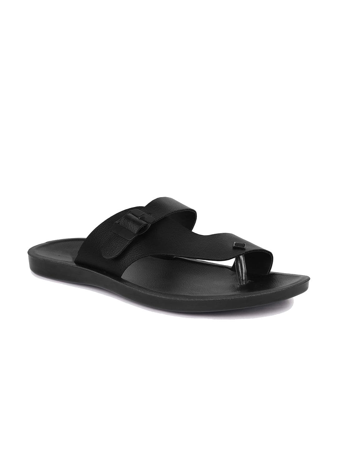 DRACKFOOT Men Textured Comfort Sandals With Buckle Details - view 1