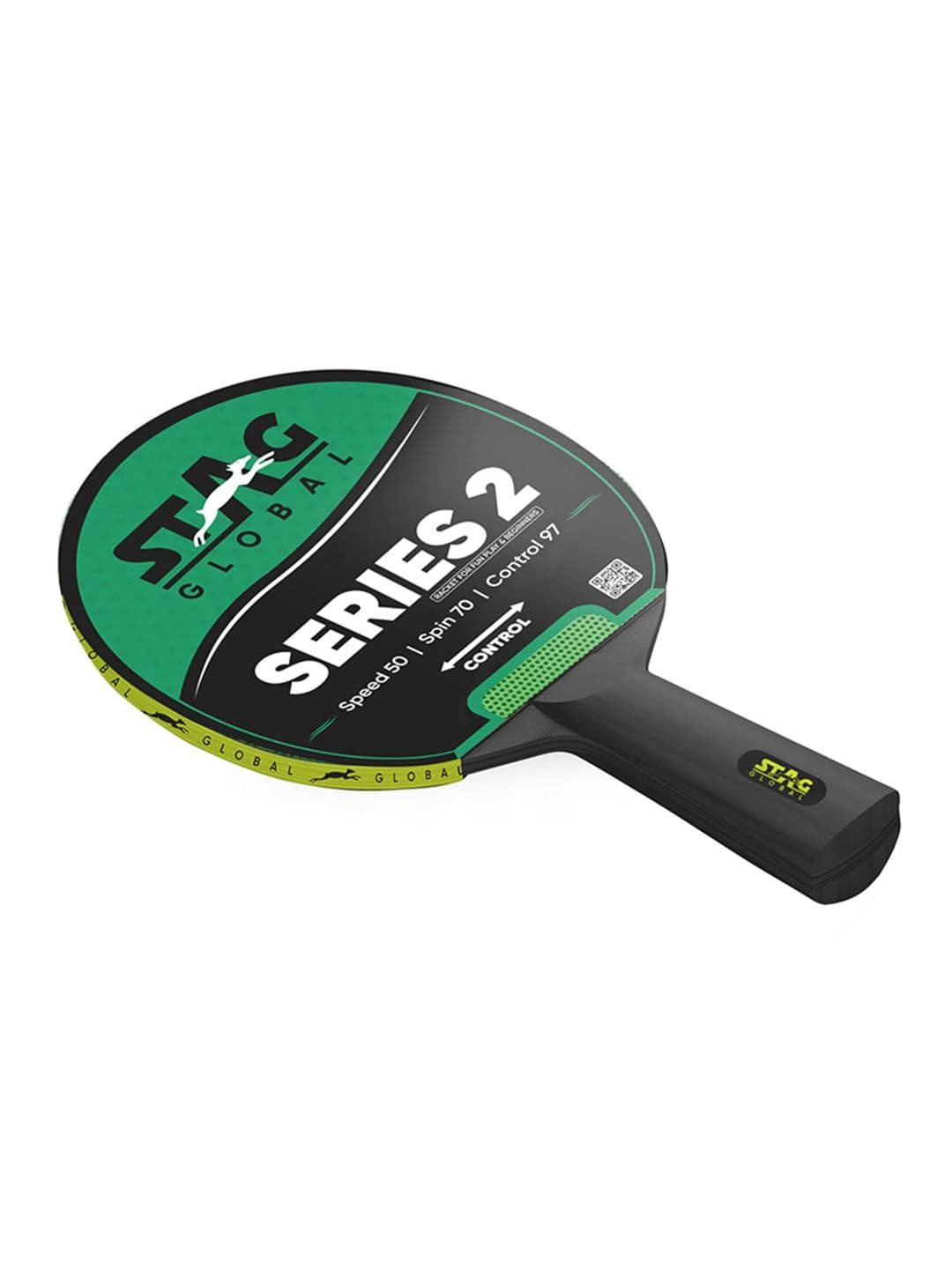 STAG GLOBAL Series 2 TTFI Approved Starter Table Tennis Racket - view 1