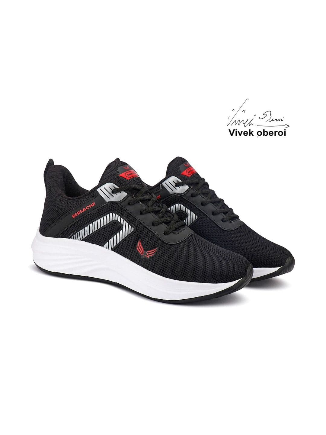 BERSACHE Men Mesh Running Non-Marking Shoes - view 1