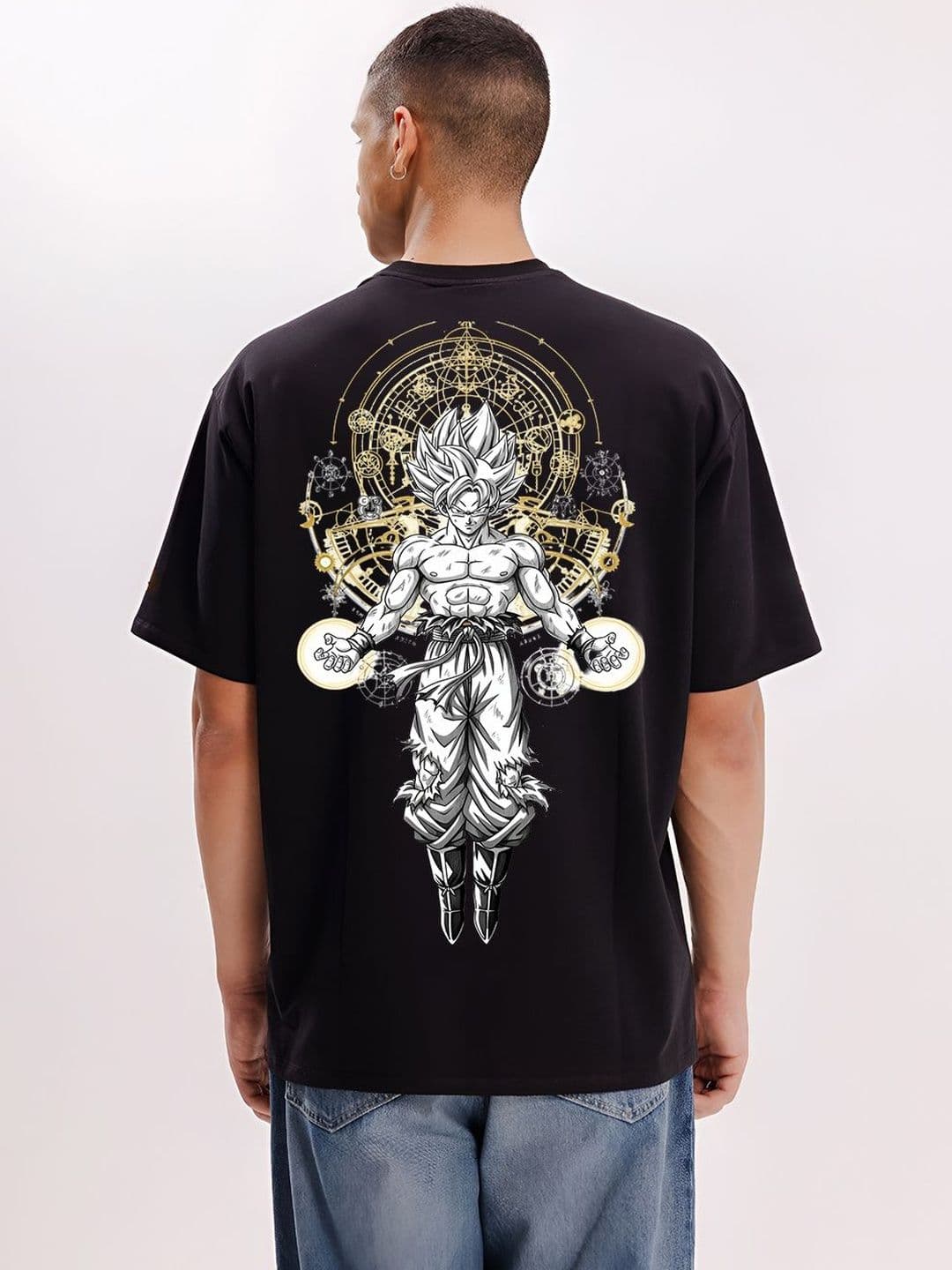 BDSQUARE Men Printed Drop-Shoulder Sleeves T-shirt - view 1