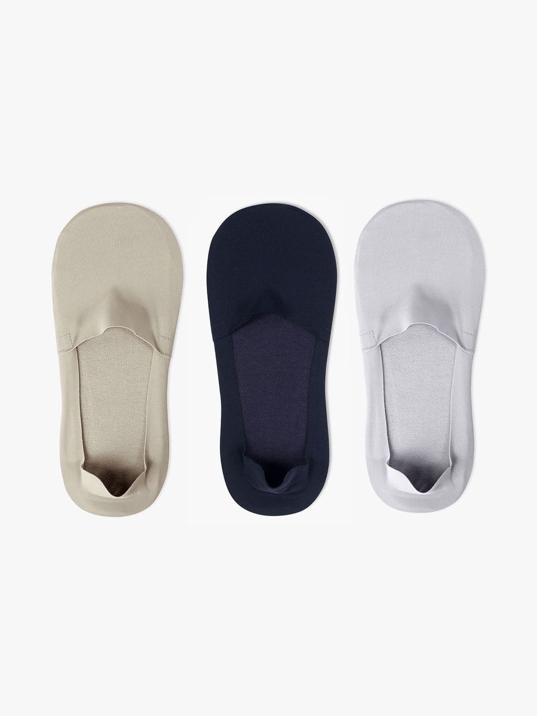 TOFFCRAFT Pack of 3 Men Cotton Shoe Linear Length Socks - view 1