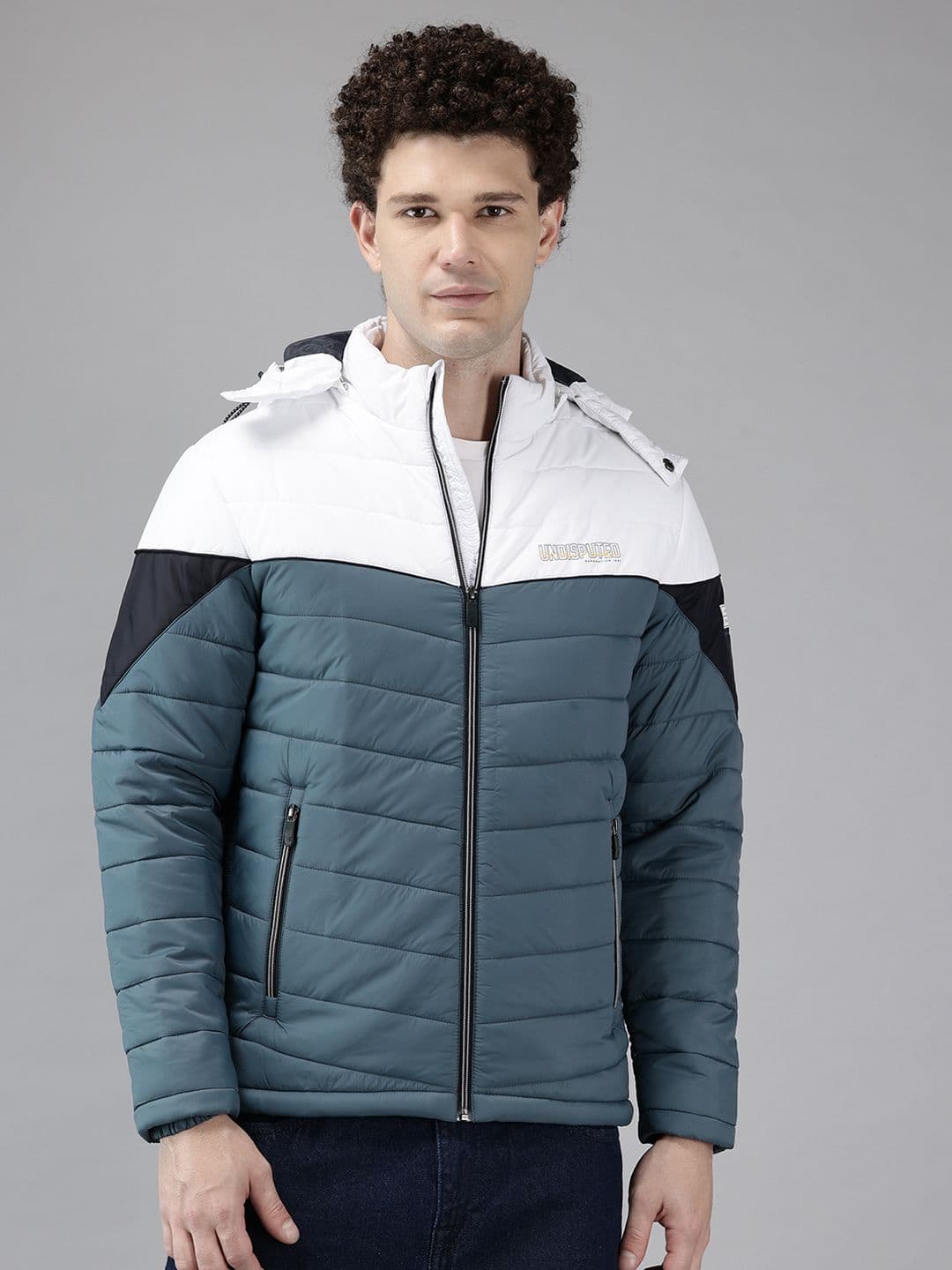 METTLE Colourblocked Padded Jacket - view 1