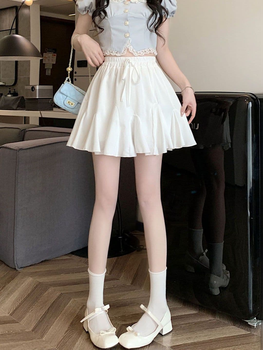 StyleCast Flared Mini Skirts - view 1