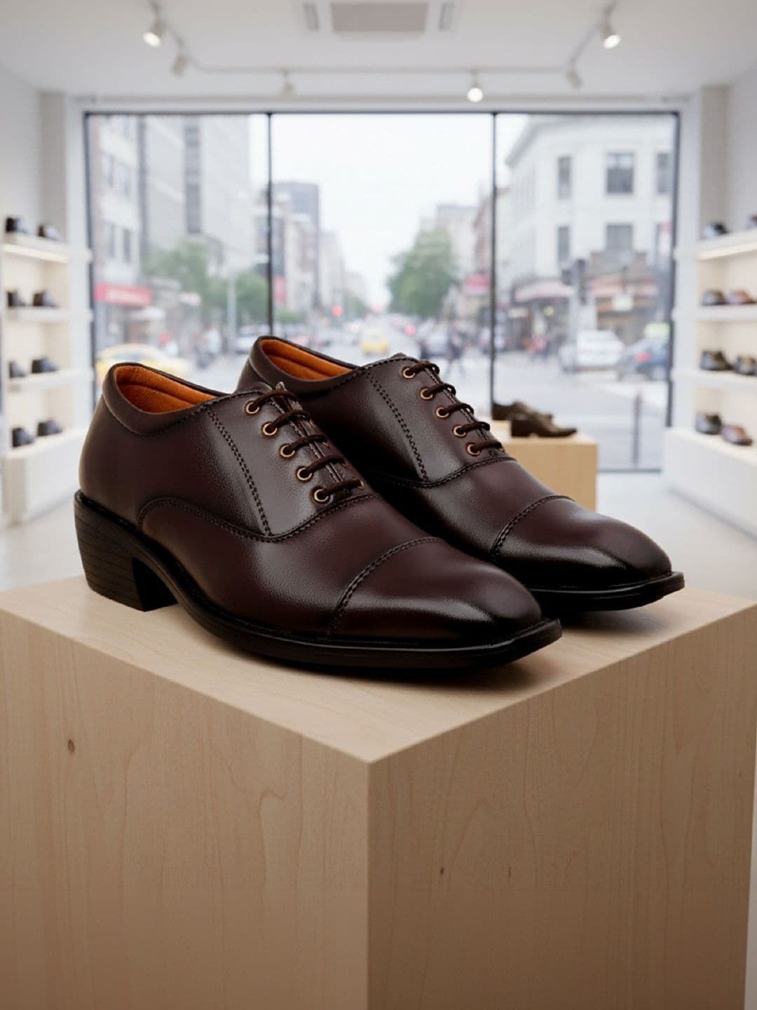 Bxxy Men Hidden Height Increasing Formal Oxfords - view 1