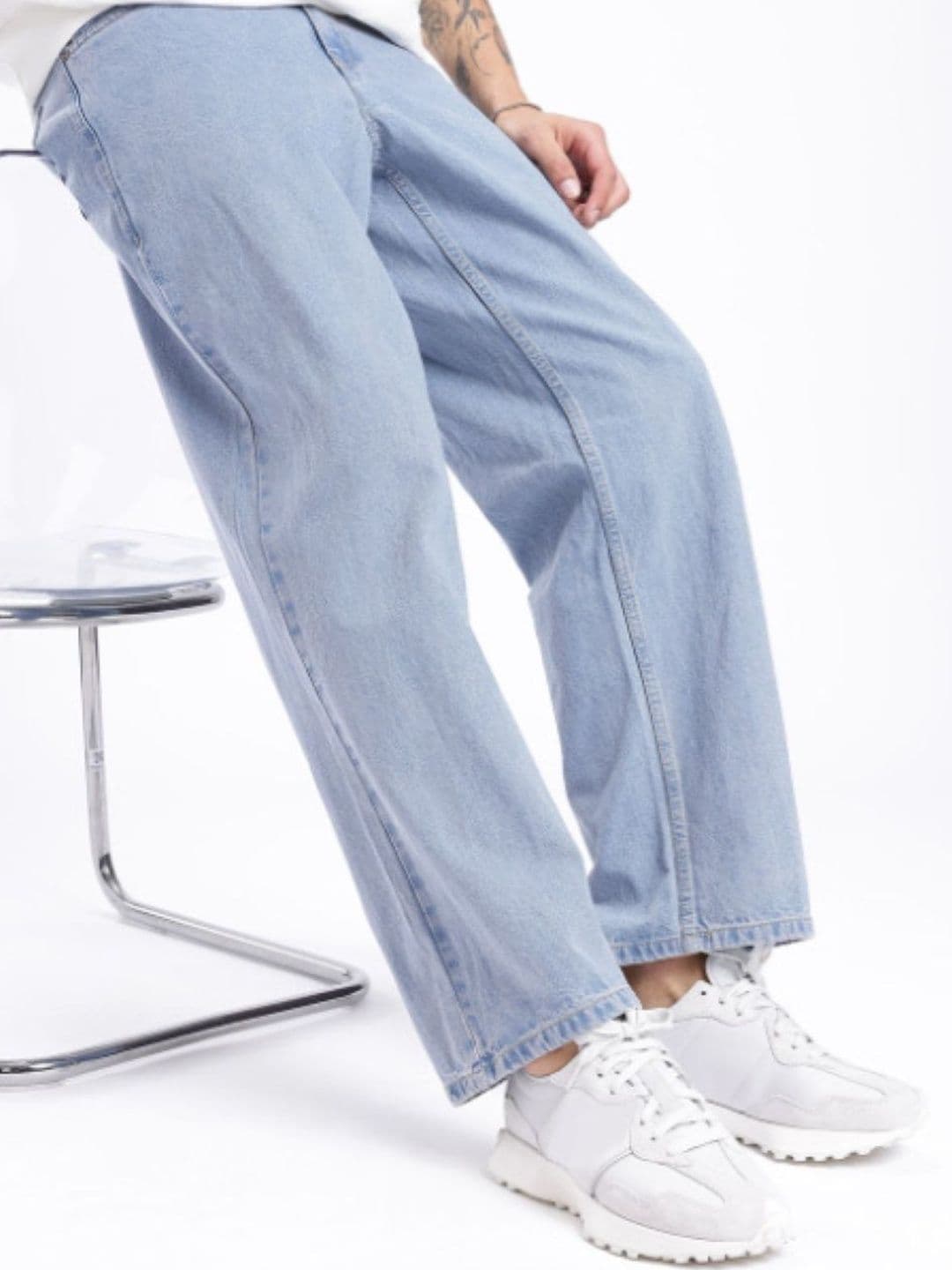 SZN Men Classic Relaxed Fit Mid-Rise Stretchable Denim Jeans - view 1
