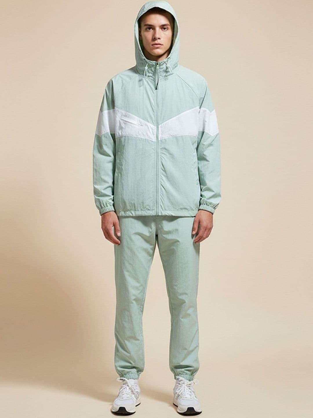Mast & Harbour Men Colourblocked Sporty Jacket - view 1