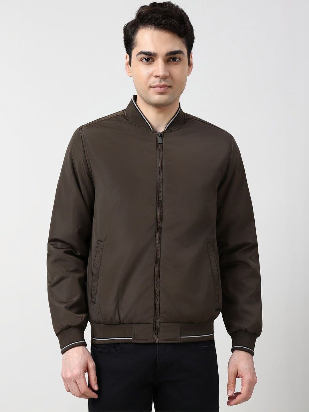 Peter England Casuals Men Open Front Jacket - view 1