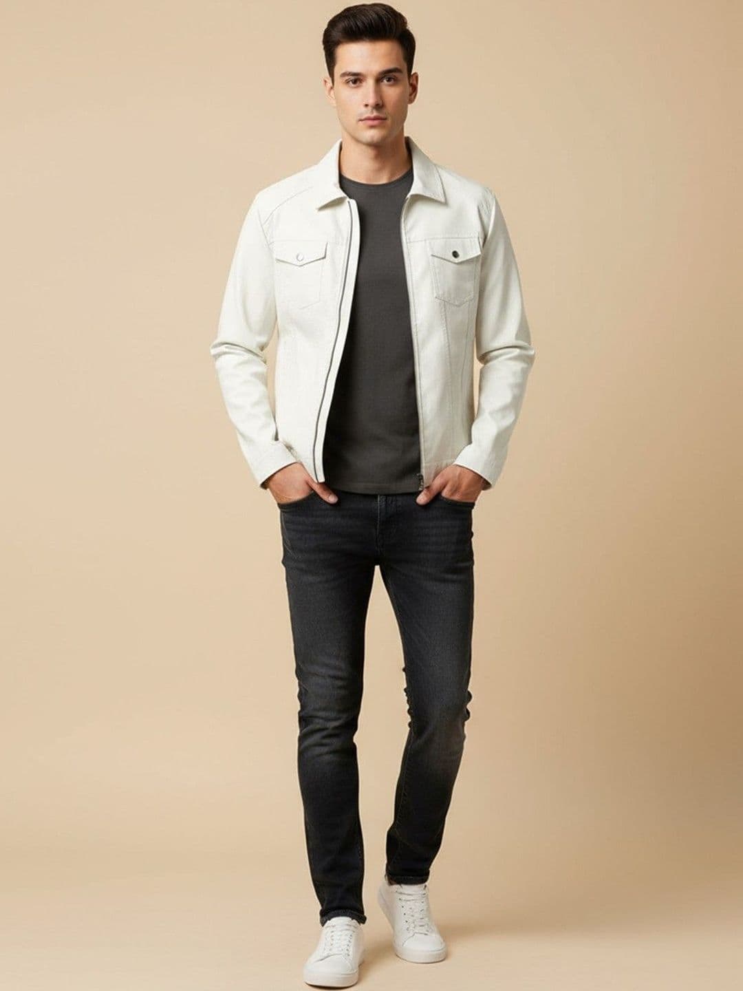 Mast & Harbour Men Denim Jacket - view 1