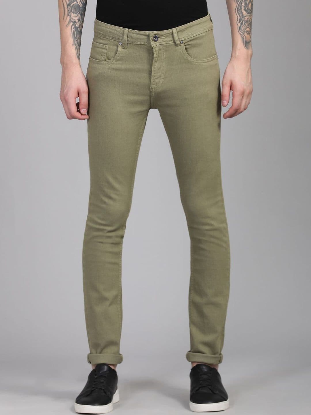 TRIGGER Men Slim Fit Mid-Rise Stretchable Jeans - view 1