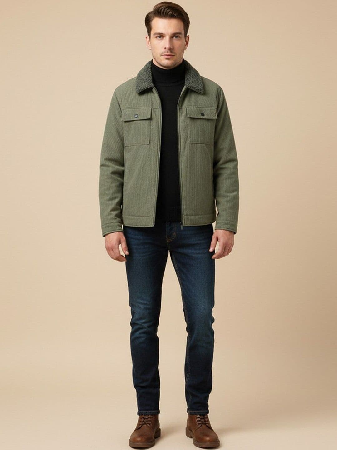 Mast & Harbour Men Denim Jacket - view 1
