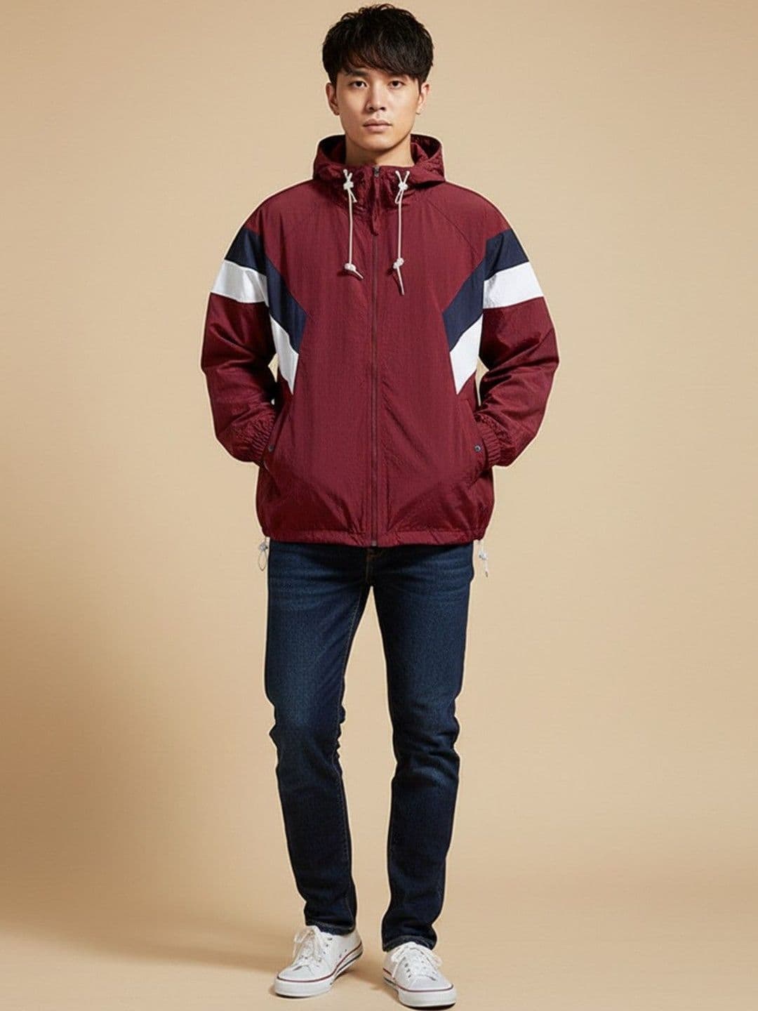 Mast & Harbour Men Colourblocked Padded Jacket - view 1