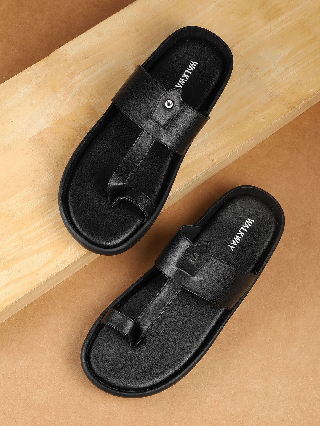 WALKWAY by Metro Men Solid Thong Flip-Flops - view 1