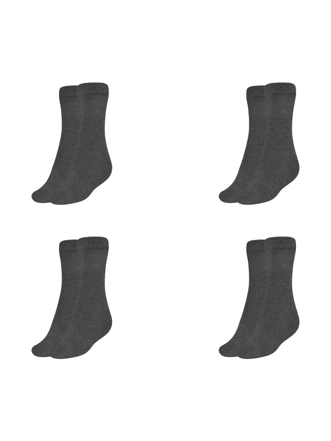 MUKHAKSH Men Pack Of 4 Calf-Length Socks - view 1