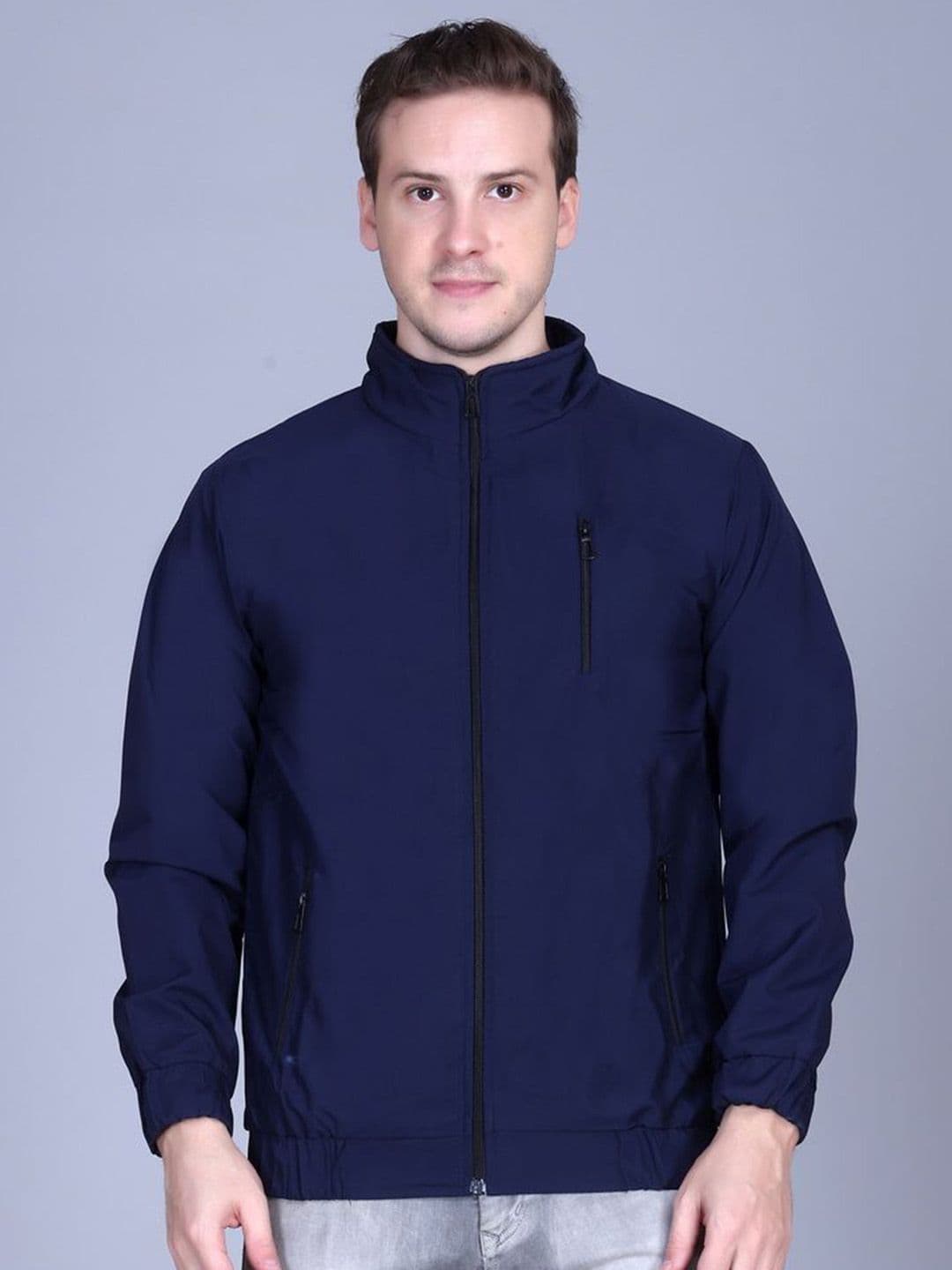 The Roadster Lifestyle Co Long Sleeves Mock Collar Bomber Jacket - view 1