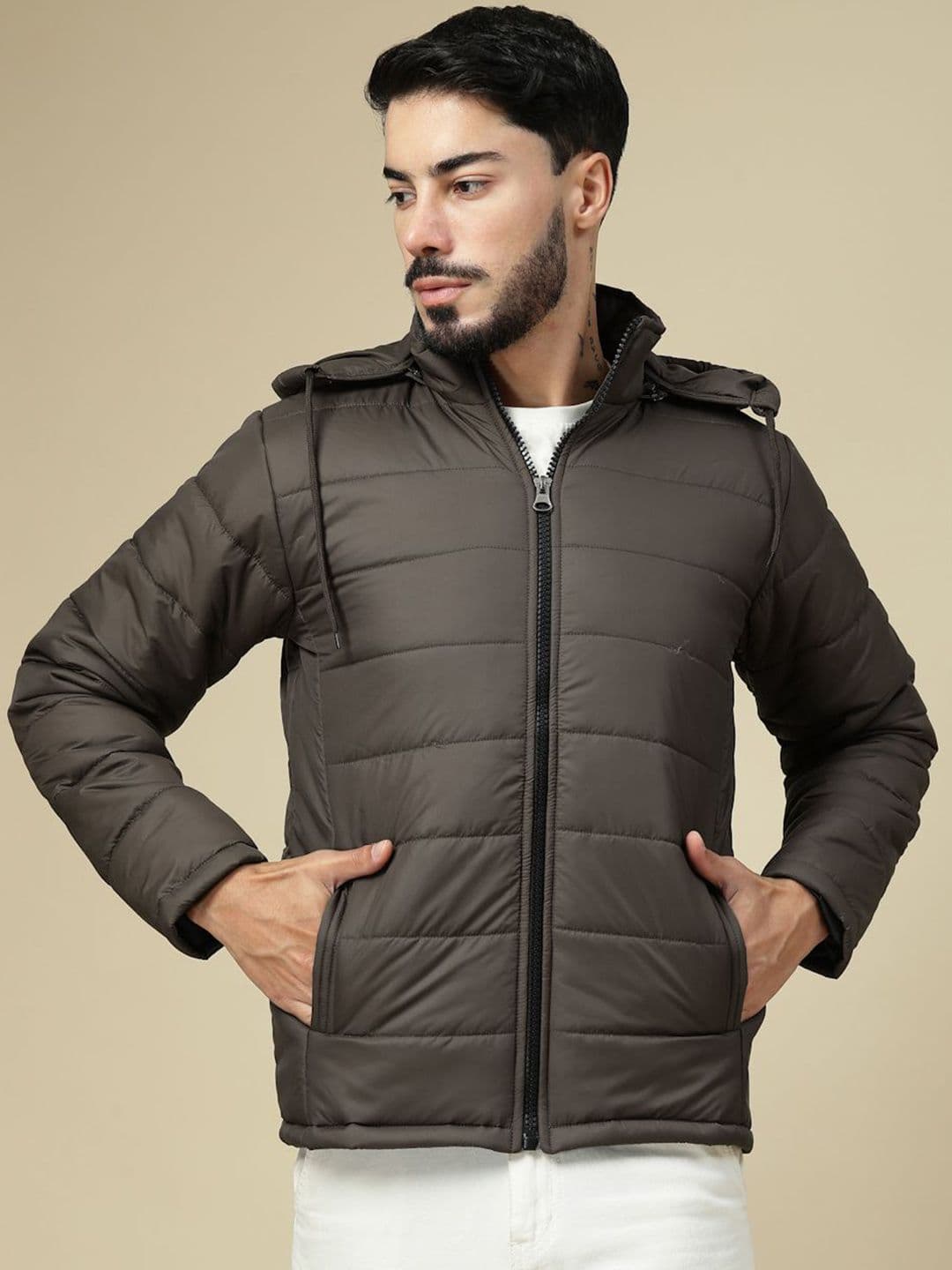 KLOTTHE Hooded Quilted Jacket - view 1