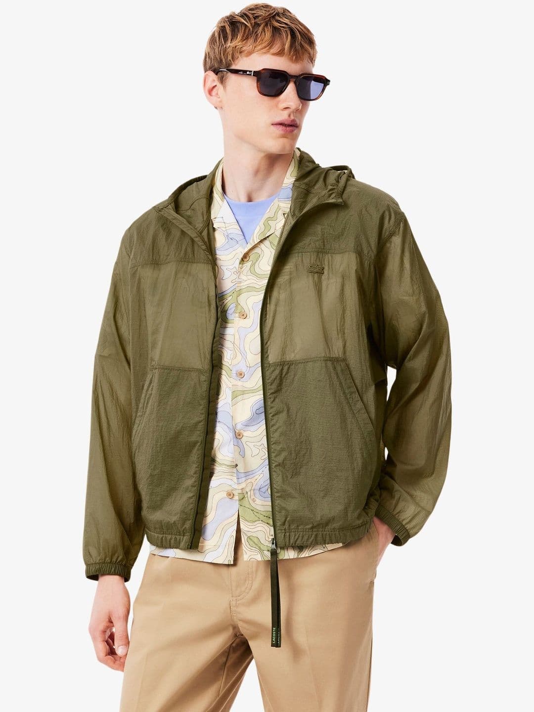 Lacoste Men Lightweight Sporty Jacket - view 1