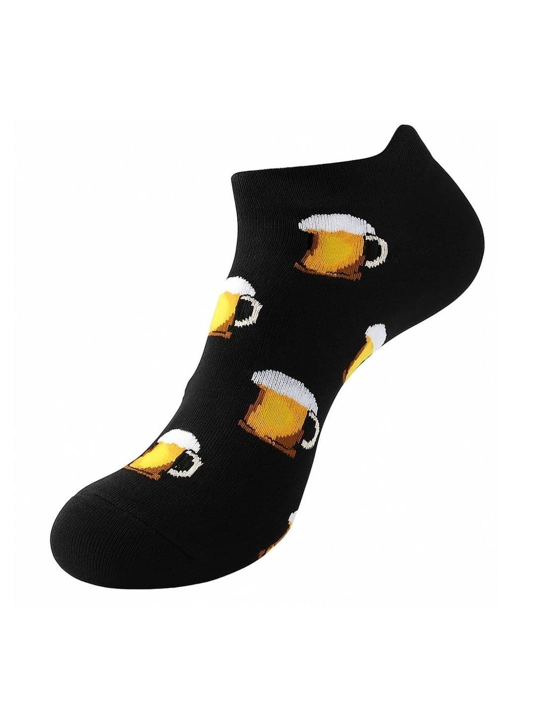 The Tie Hub Unisex Patterned Cotton Ankle Length Sock - view 1