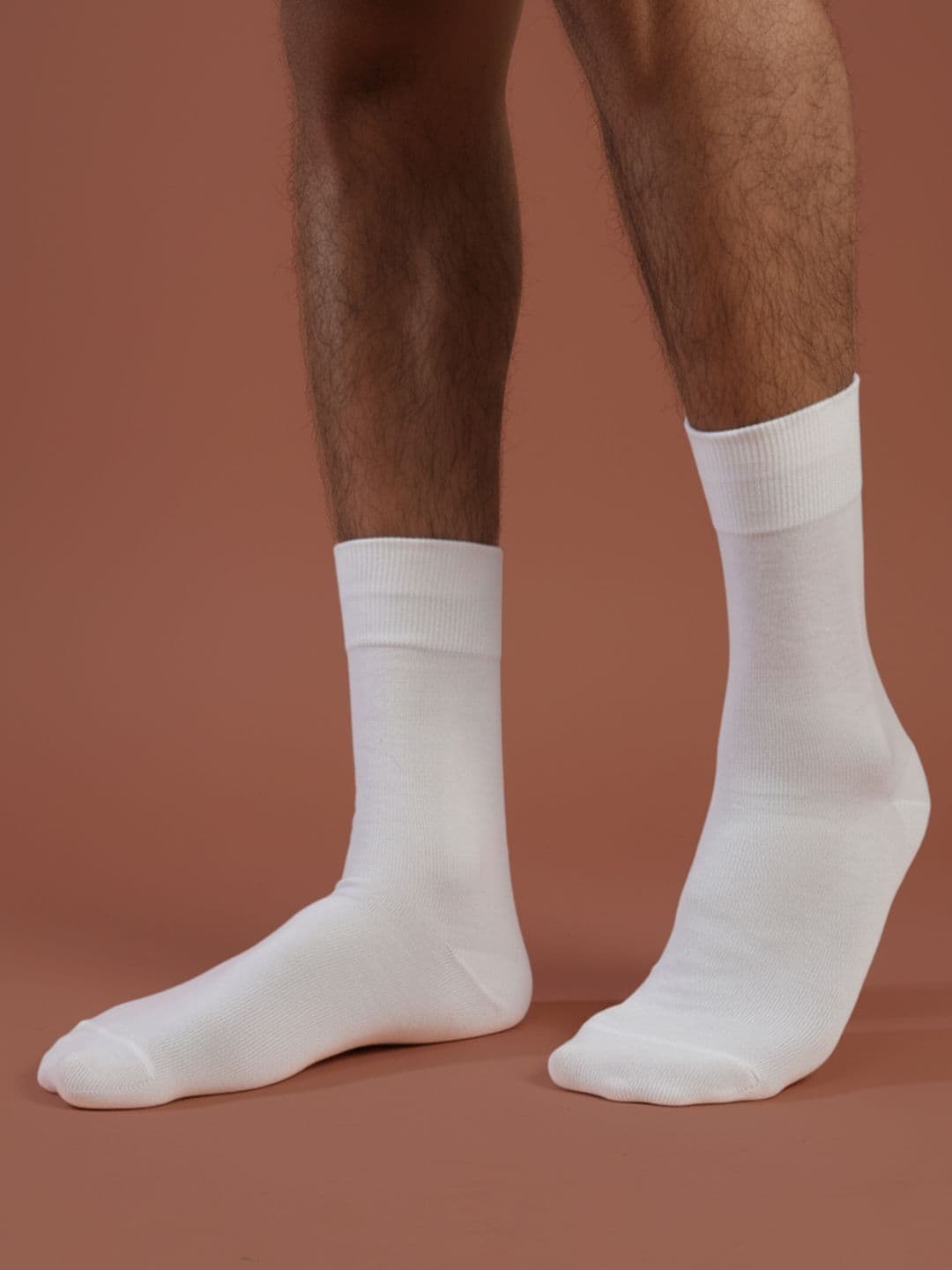 Bonjour Men Set of 4 White Socks - view 1