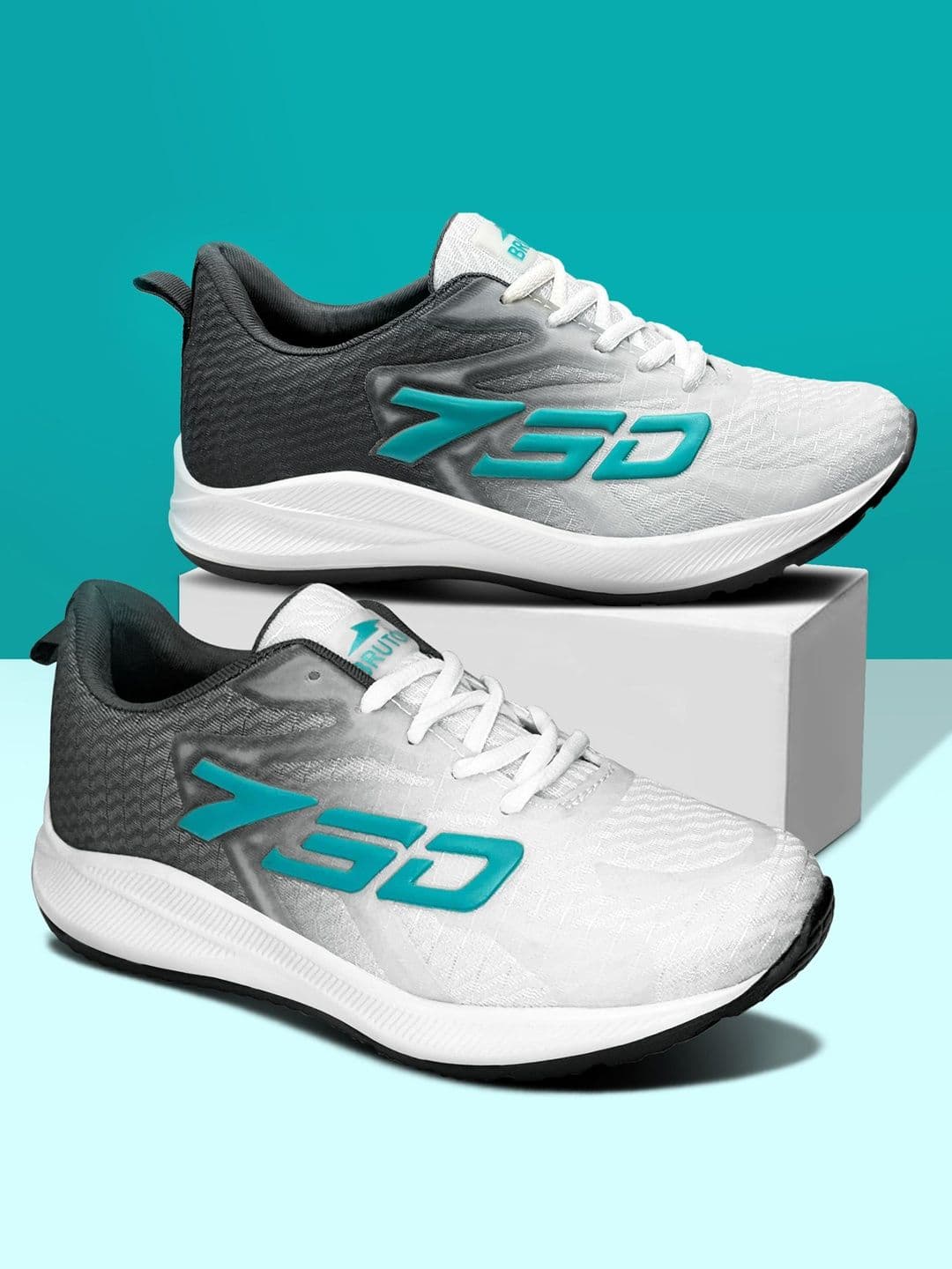 Bruton Men Running Non-Marking Sports Shoes - view 1