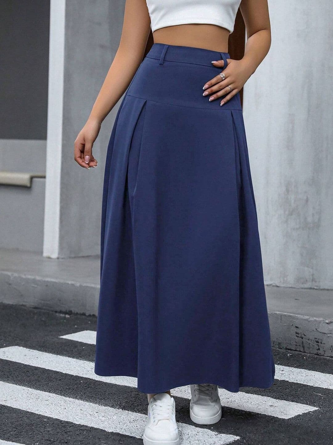 StyleCast x Revolte Flared Maxi Skirt - view 1