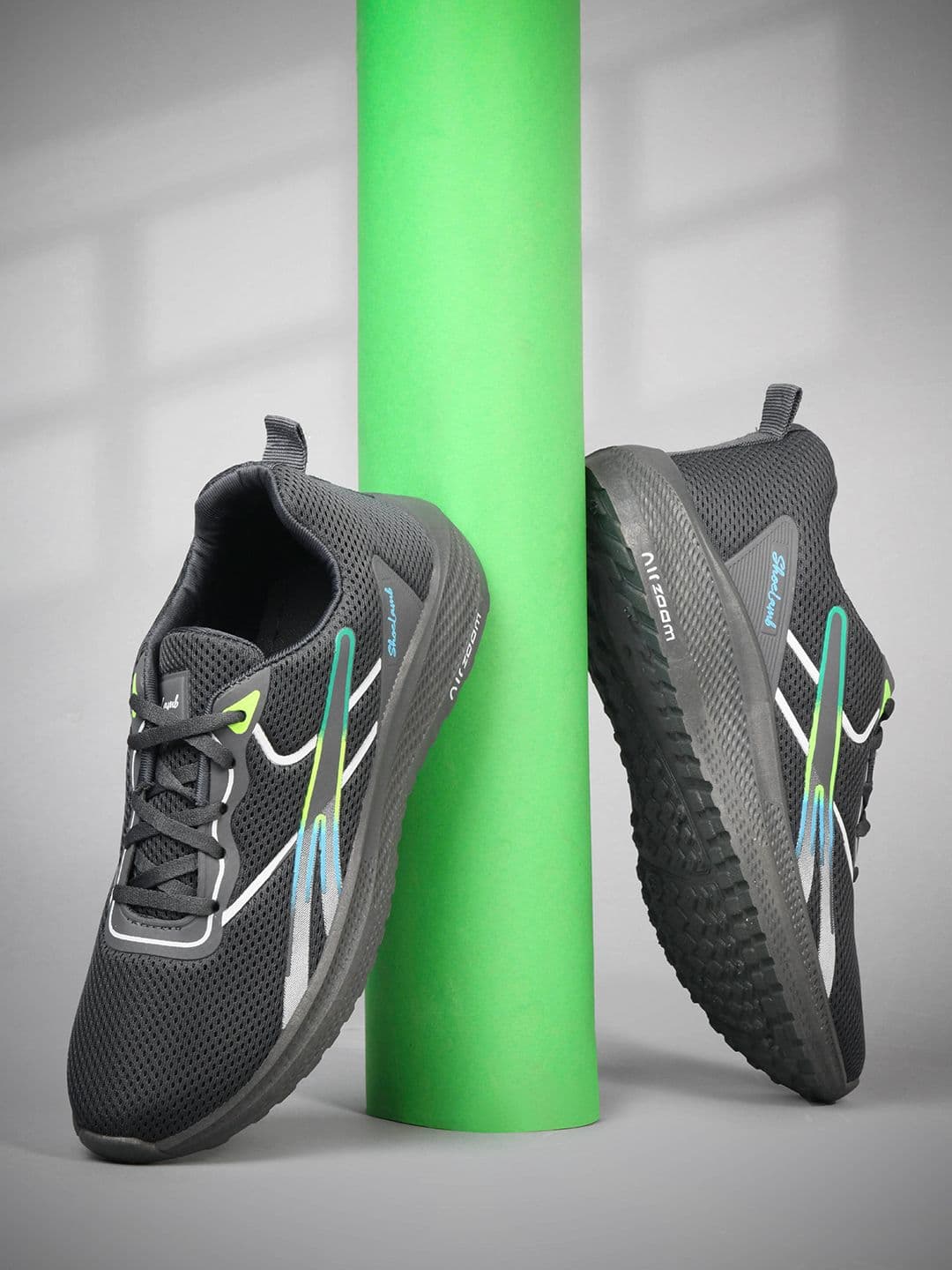 SHOELAMB Men Mesh Running Non-Marking Sports Shoes - view 1