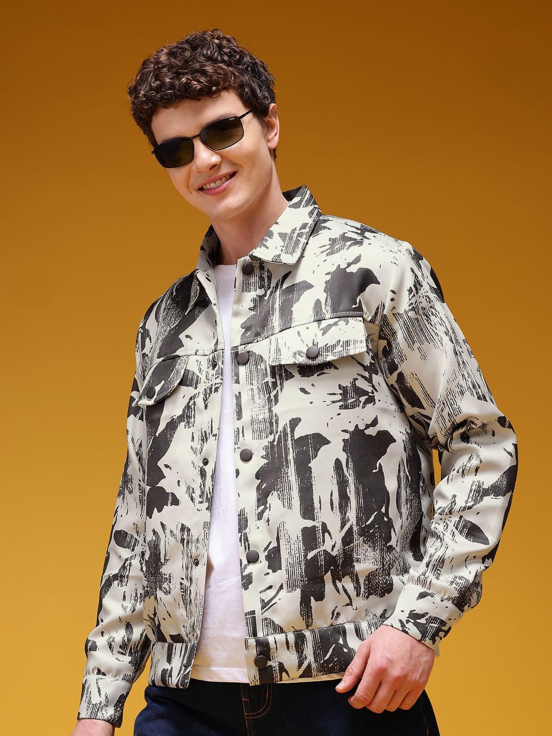 HERE&NOW Spread Collar Tailored Jacket - view 1