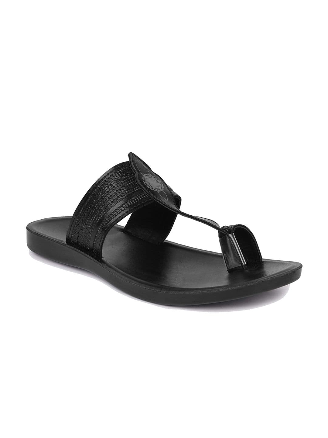 DRACKFOOT Men Self Design Lightweight Slip-On Comfort Sandals - view 1