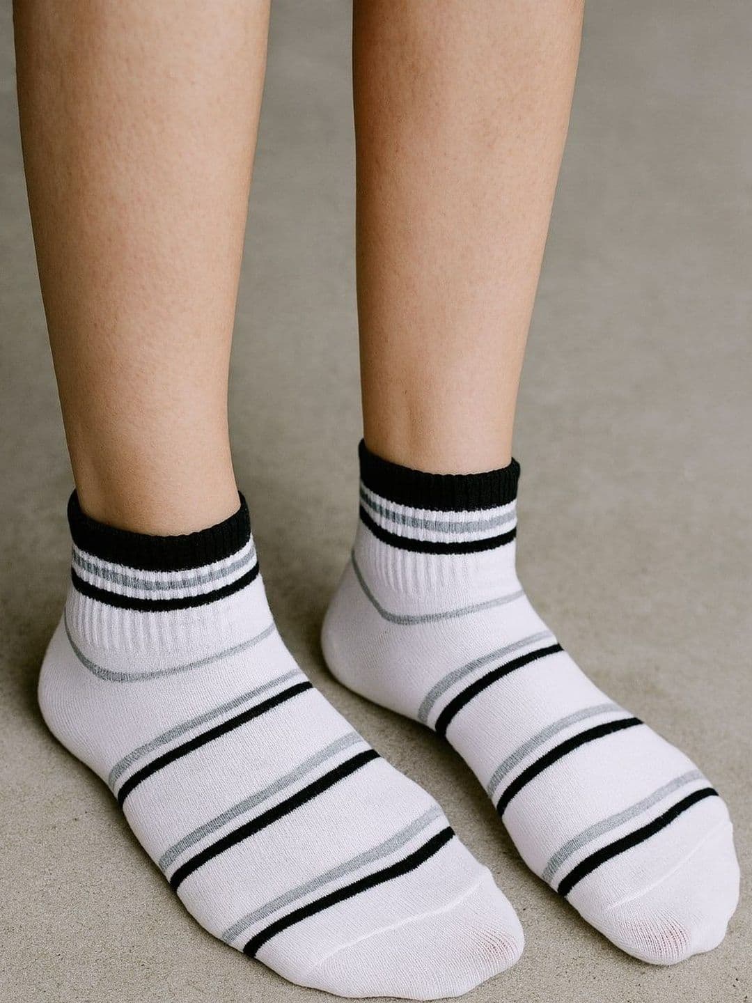 ZEVORA Men Pack Of 5 Patterned Ankle Length Socks - view 1