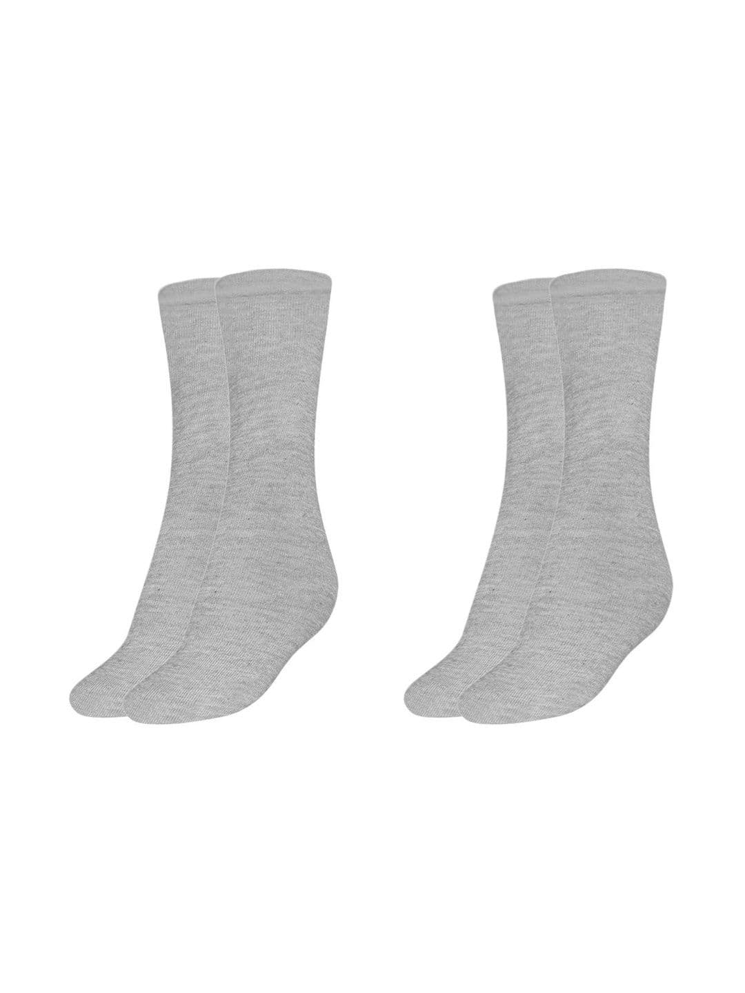 MUKHAKSH Men Pack Of 2 Pure Cotton Calf Length Socks - view 1